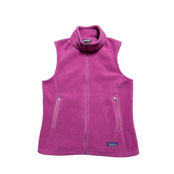 Patagonia Synchilla fleece vest, Medium, Hot Pink Fleece - Picture 1 of 6